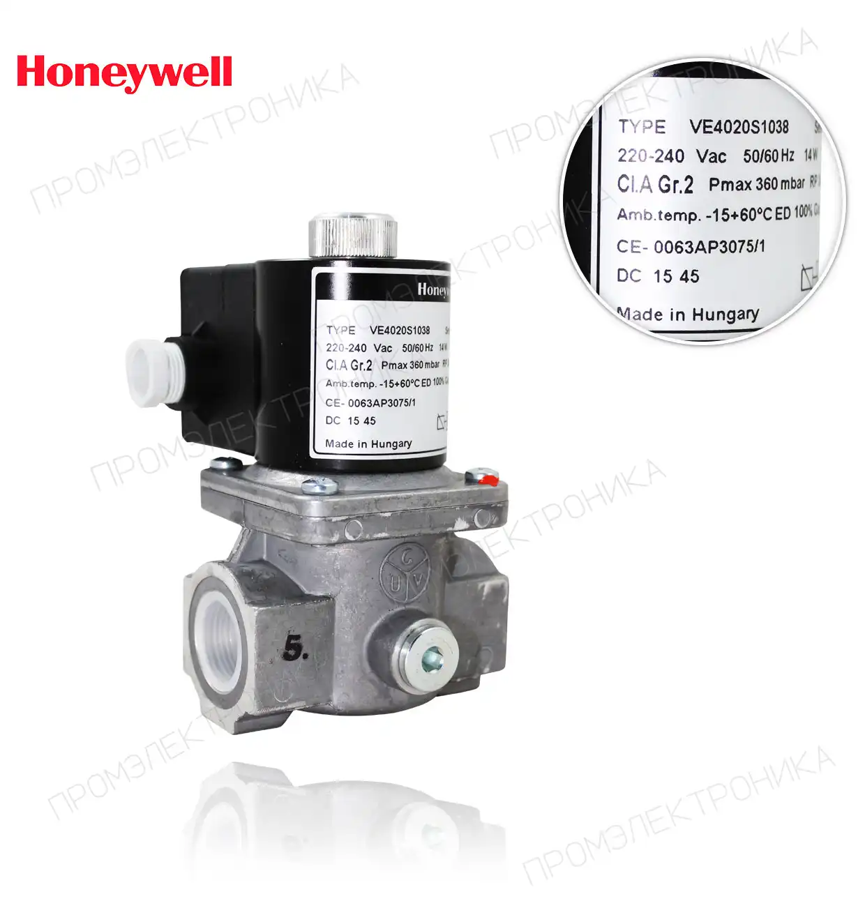 VE 4020 S 1038 R3/4" 360mbar 220V