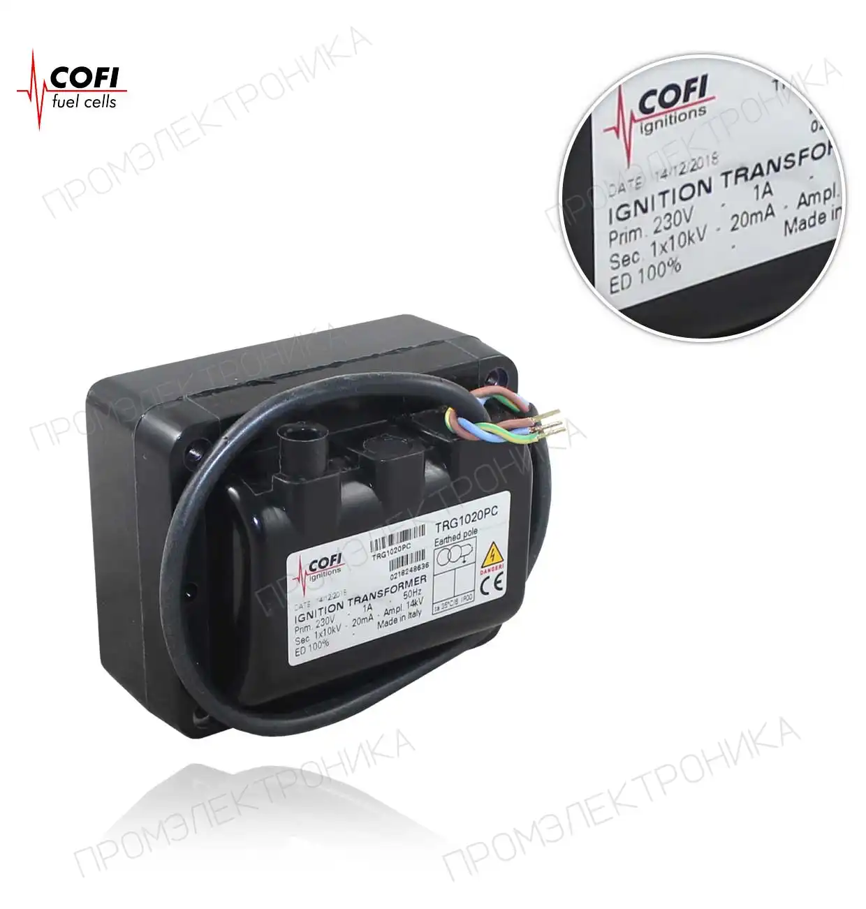 TRG 1020PC 100% 1x10KV 20mA 230V/ 50Hz