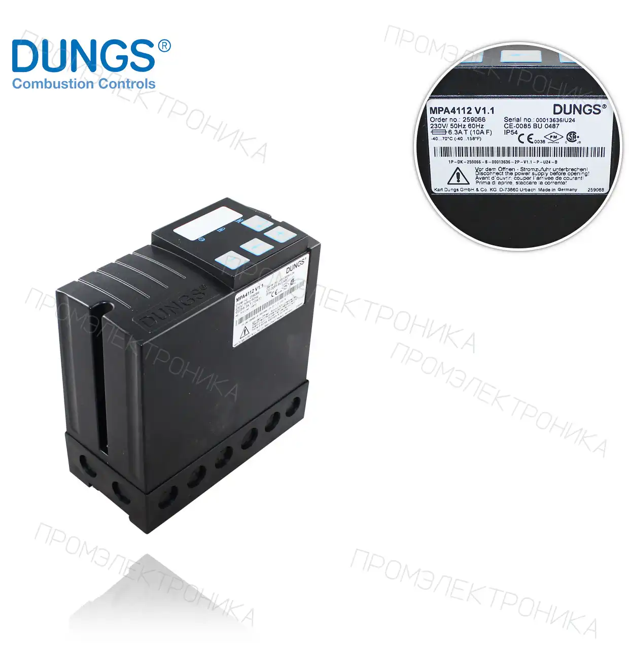 MPA 4112 V1.1 kpl. 230VAC