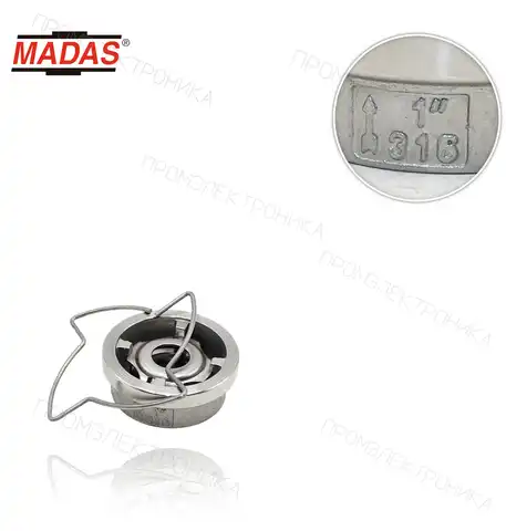 удержание диск WAFER нержавеющая сталь CF8M/316 DN25 PN40 ANSI 150/300 ATEX 2 GD c TF-DCV-W25