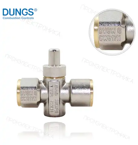 DKH 1/2" F-F -33621 нажимной- клапан ручка рама