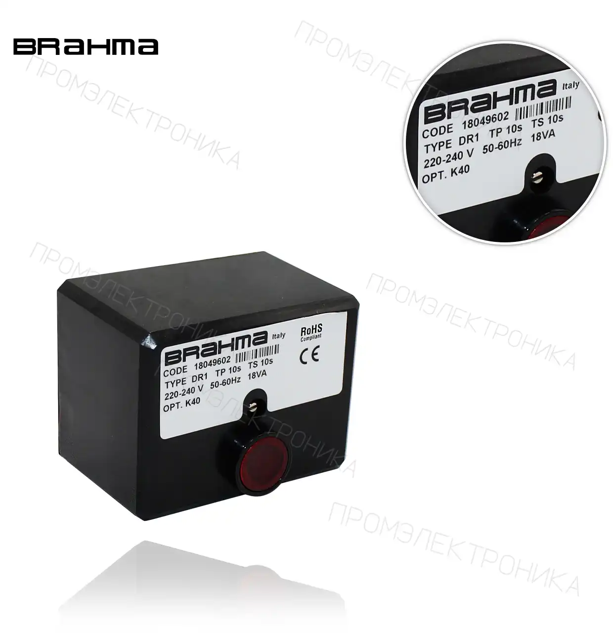 DR1 10s 10s 220-240 Vac / 50-60 Hz K10 G 18049602