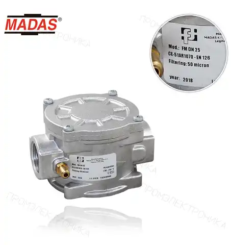 FM DN25 1" 50u резьбовой