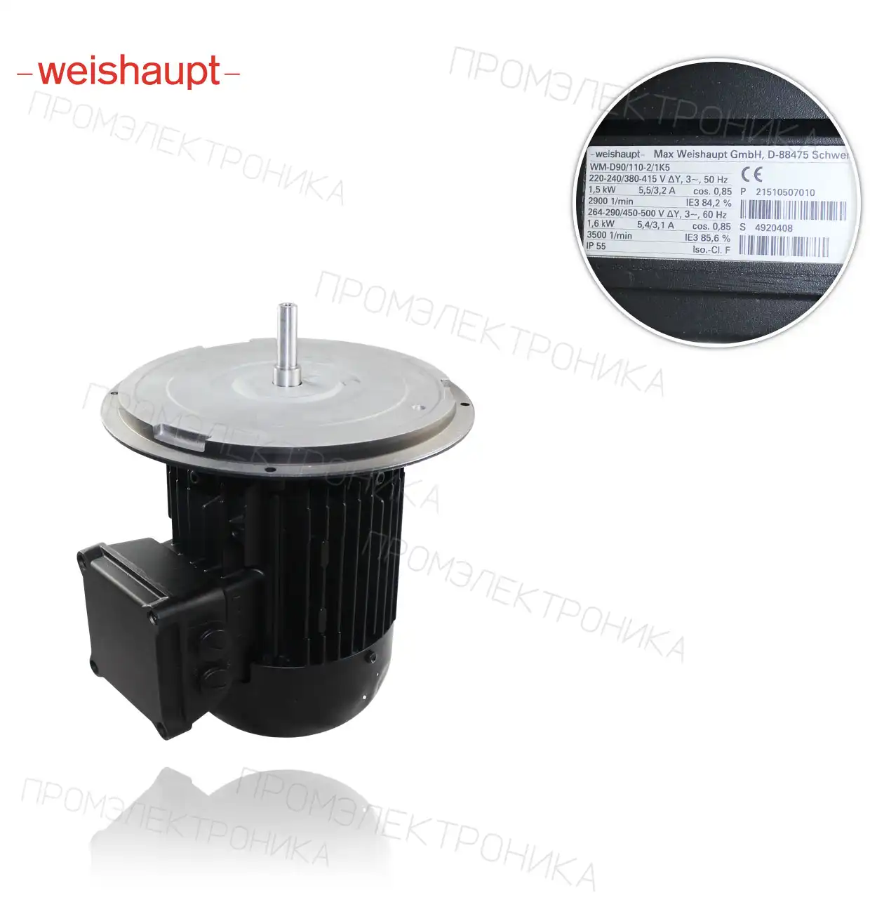 D90/50-2/1 220-230/380-400 50Hz 254-266/440-460V 60Hz IP54 21110407020