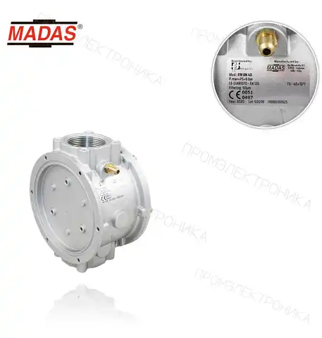 FM B50 резьба Rp 1.1/2” 50u P.max: 6bar