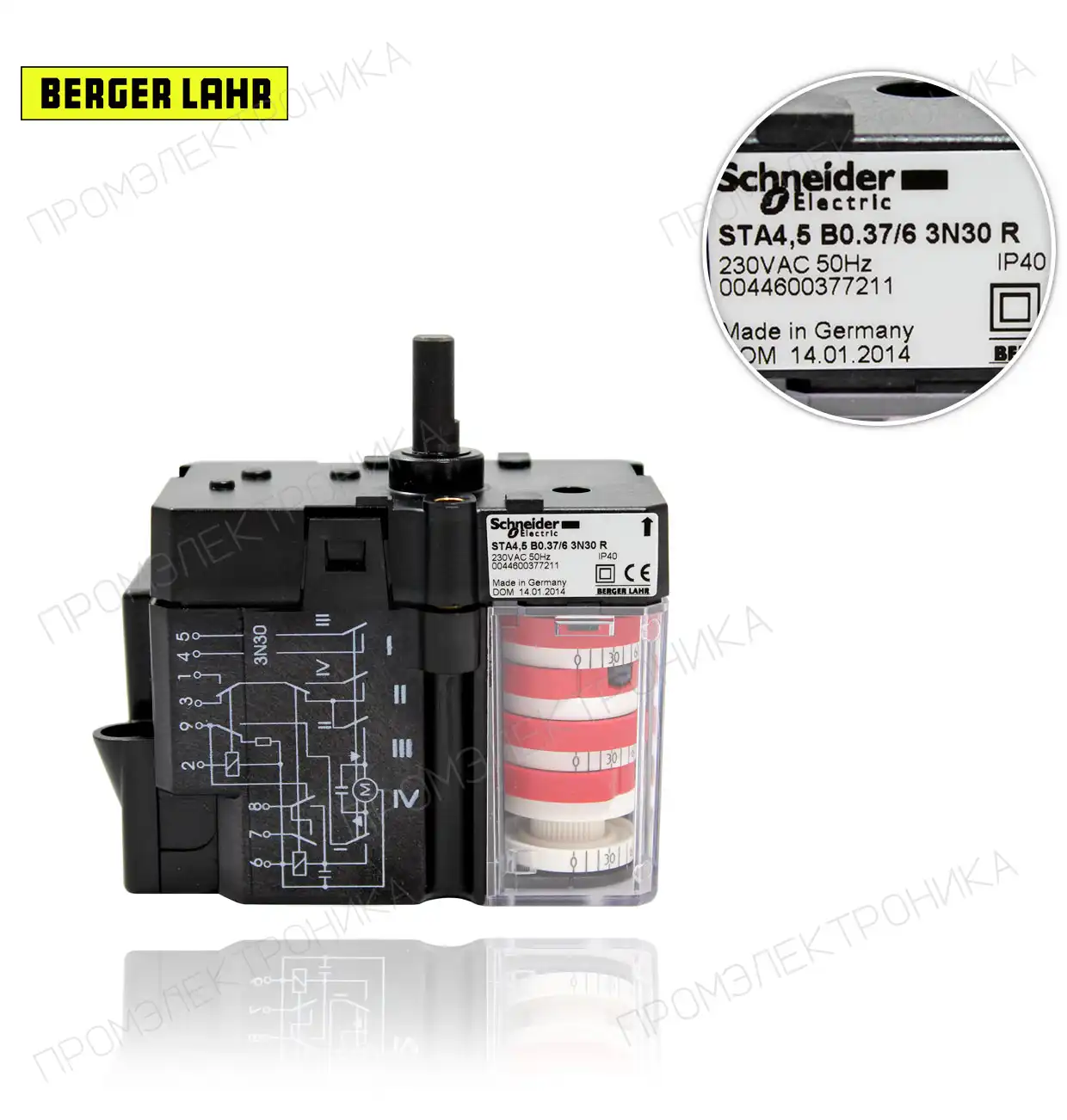 STA 4.5 BO 37/6 3N30R 220-240V/50-60Hz