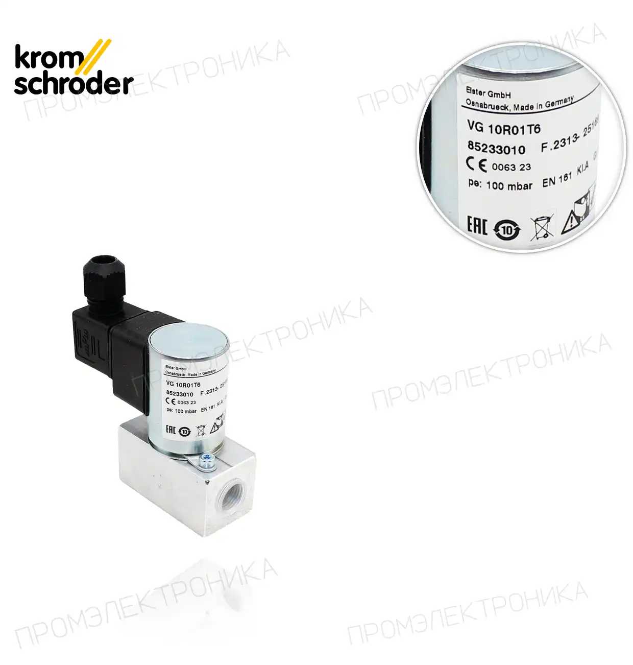 VG 10 R01 T6 **100mbar. R 3/8"