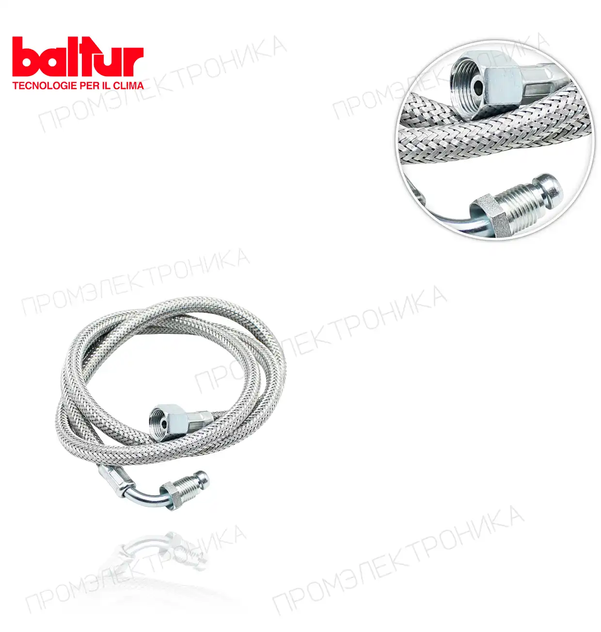 гибкая подводка 1/4" MGX3/8" FDX1200 BTL 10 0013030242