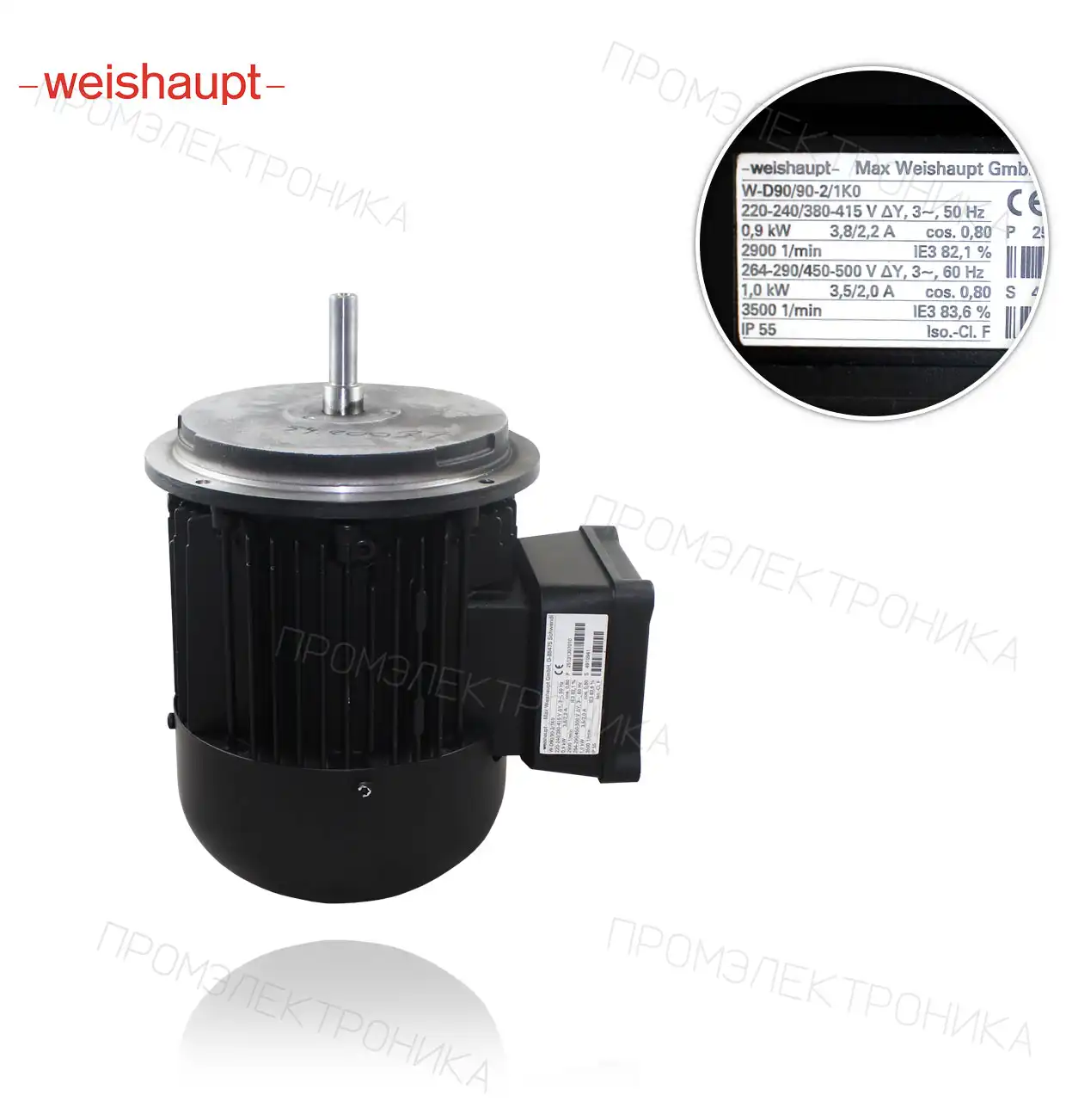 25130307010 D90/90-2/1K0 220-240/380-415V 50Hz 264-290/450-500V 60Hz K1.F IP55