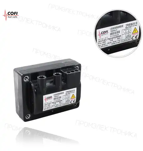 TRE 820/S 19% 2x4kV 20mA. 230V/50Hz