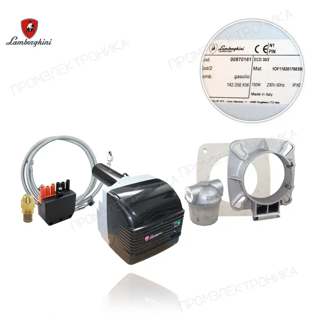 142.3-356KW 12-30KG/H одинарный-фаза ECO 30/2