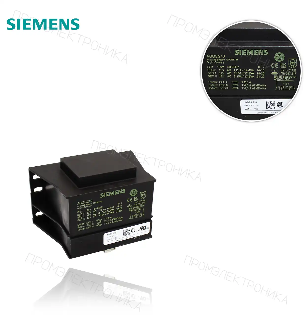 AGG5.210 BUS CAN 120V
