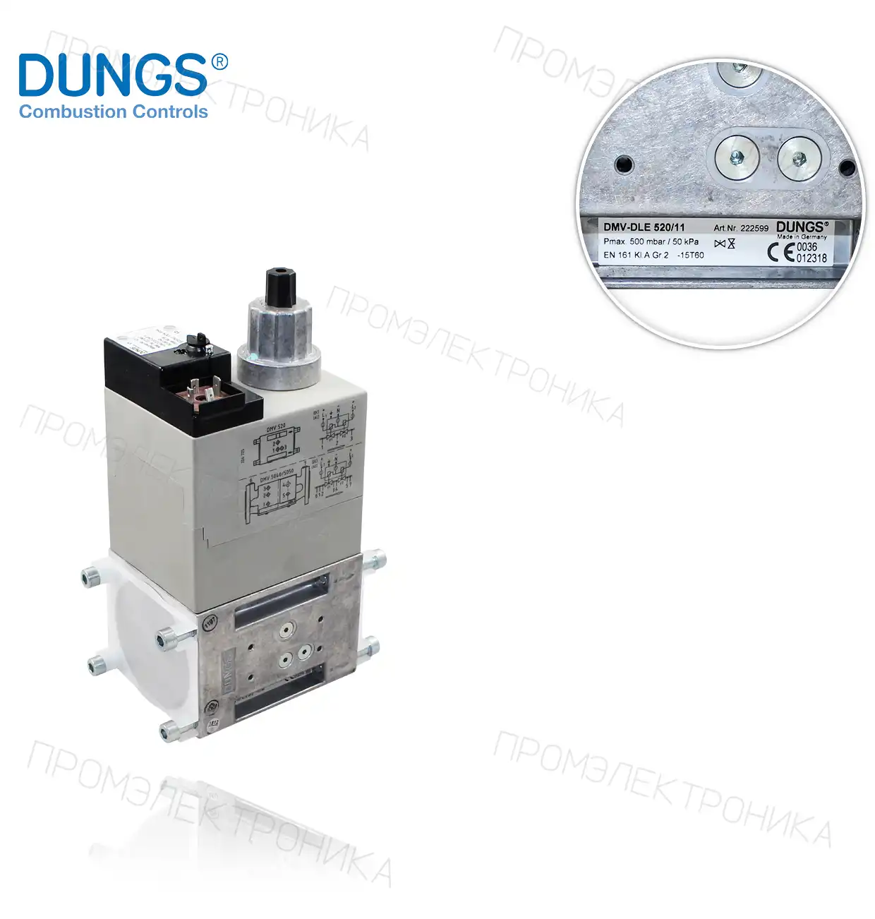 DMV-DLE 520/11 R2" максимальное давление 500mbar 220V