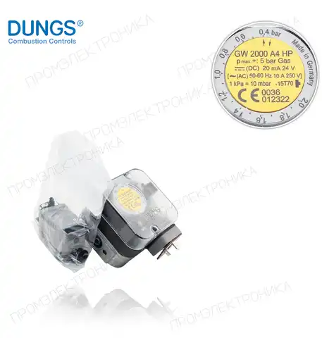 GW 2000 A4 HP IP54 400-2000mbar. разъём реле давления 254286