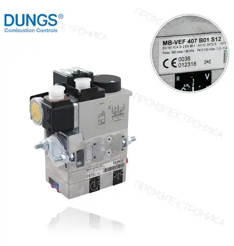 247315 MB-VEF 407 B01 S12 Rp 3/4" Pe 5-100mbar MULTIBLOCK