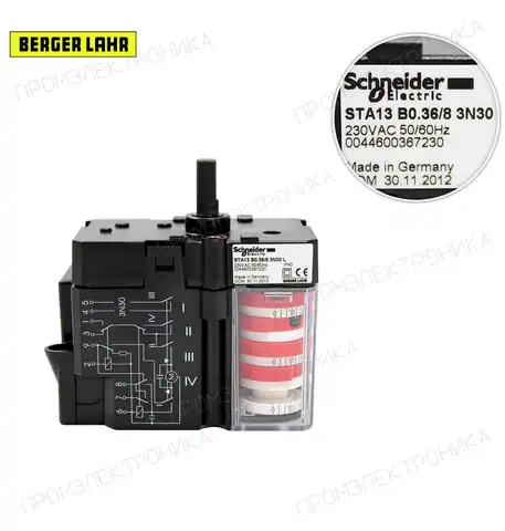 STA 13 B0 36/8 3N30L 230V 50/60Hz