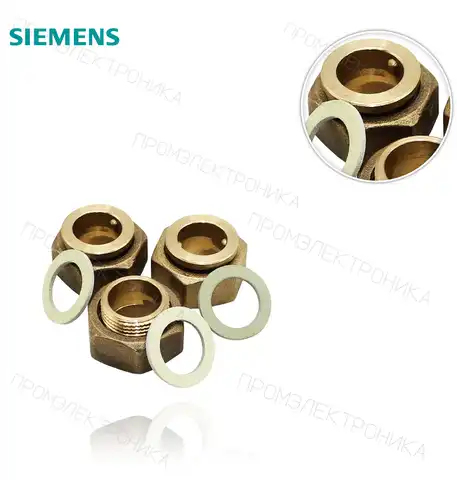 DE 3 штуцеры 1" H x 3/4" M 3R134