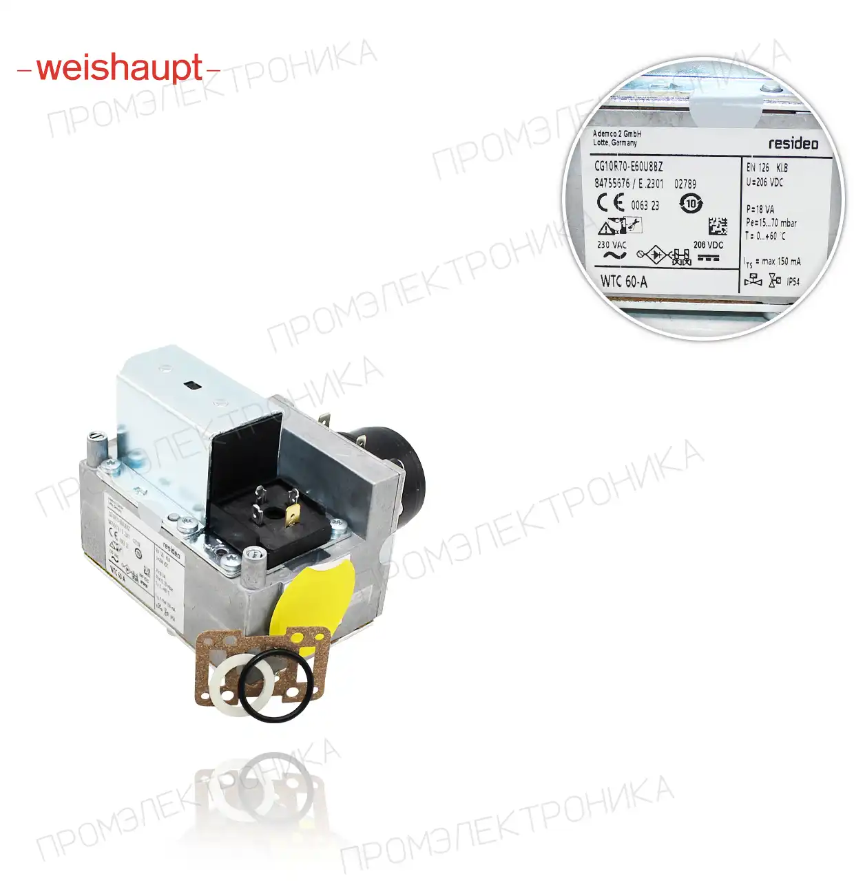 контакт с фланцем WTC 60-A 48160130222