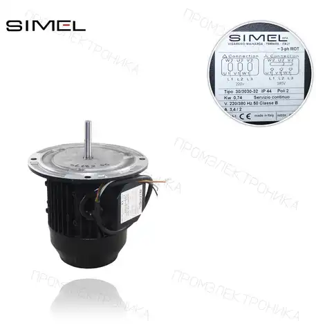 MOT-3030 30/3030-32 IP44 0.74kw 220/380 непрерывный
