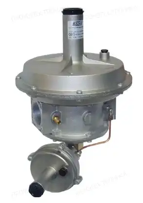 FRG/2MB с максимум SOV P1: 1 bar резьбовой Rp 1" P2: 15÷30 mbar