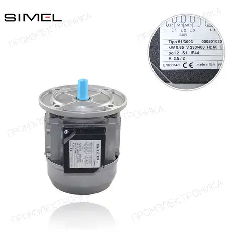 MOT-3038 31/3038-54 1.10kw 240-380-415V/50Hz 3PH
