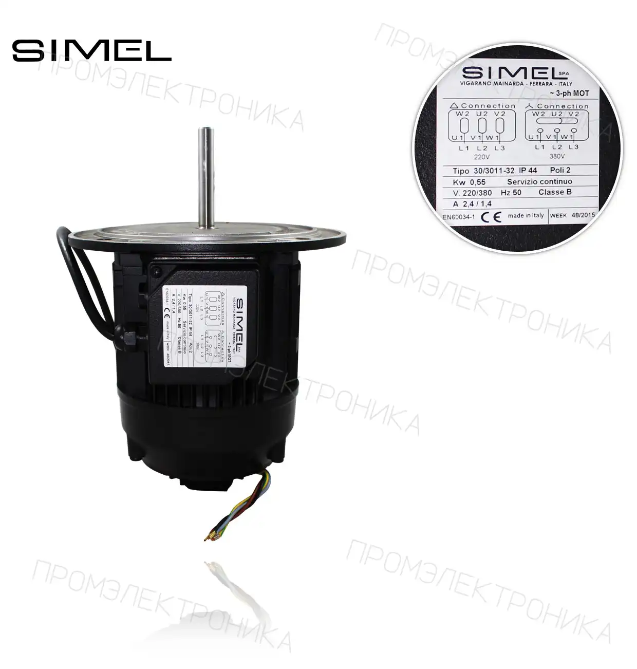 MOT-3011 30/3011-32 IP44 0.55kw непрерывный