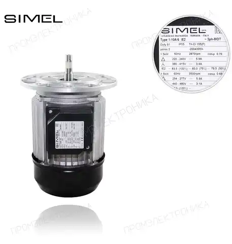 MOT-1-10A/6 IE2 220/480/50/60 три-фаза