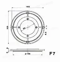 F.7 6.5x145x155 11/1042.02
