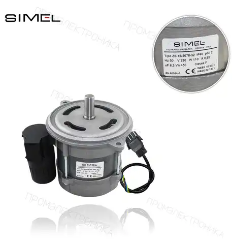 MOT-2044 ZS18/2044-32 230V/50Hz 110W 1ph/2 полюса