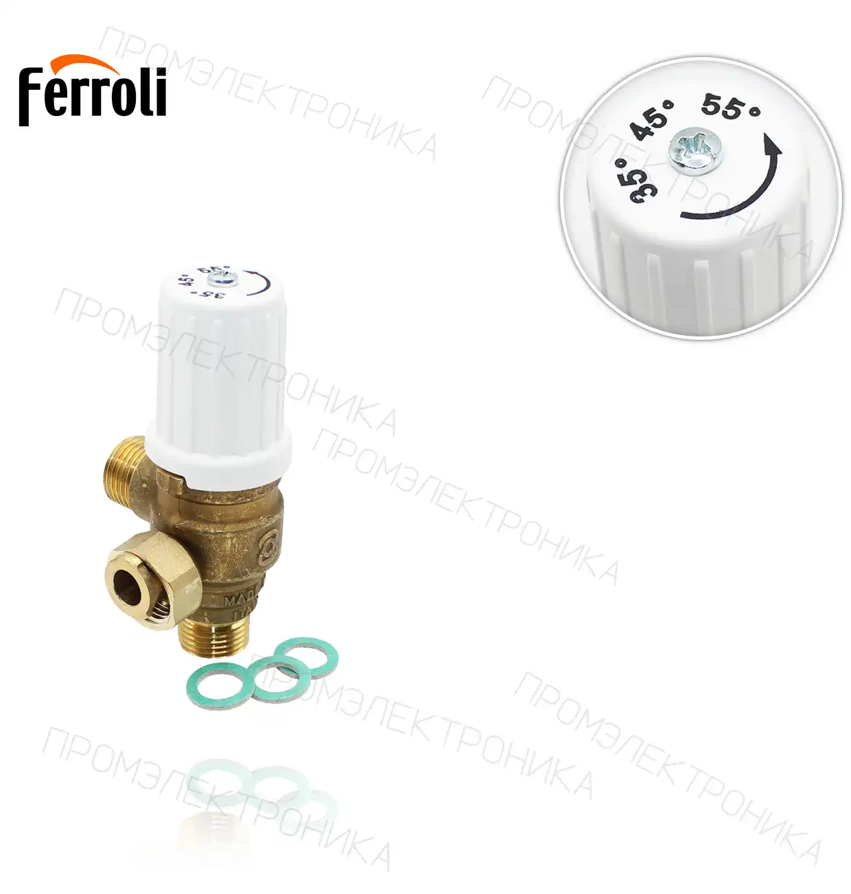 клапан смесительная 1/2" DOMIPROJECT F24 39841250