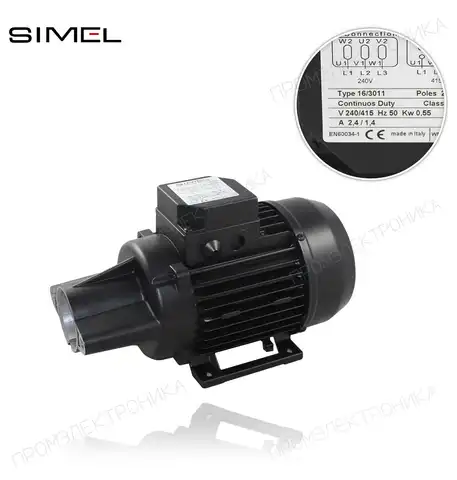 три-фаза 16/3011 220/380V 50Hz.