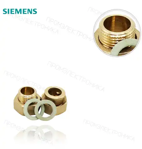 DE 2 штуцеры с прокладка 3/4" H x 1/2" M 2R134 // 2R3412