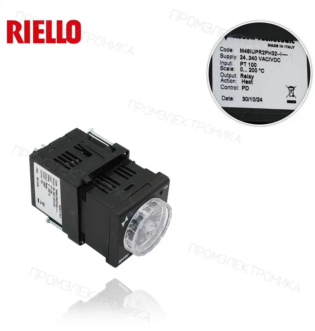 3003706 MOD. TC-PD-E 0-200ºC электронный