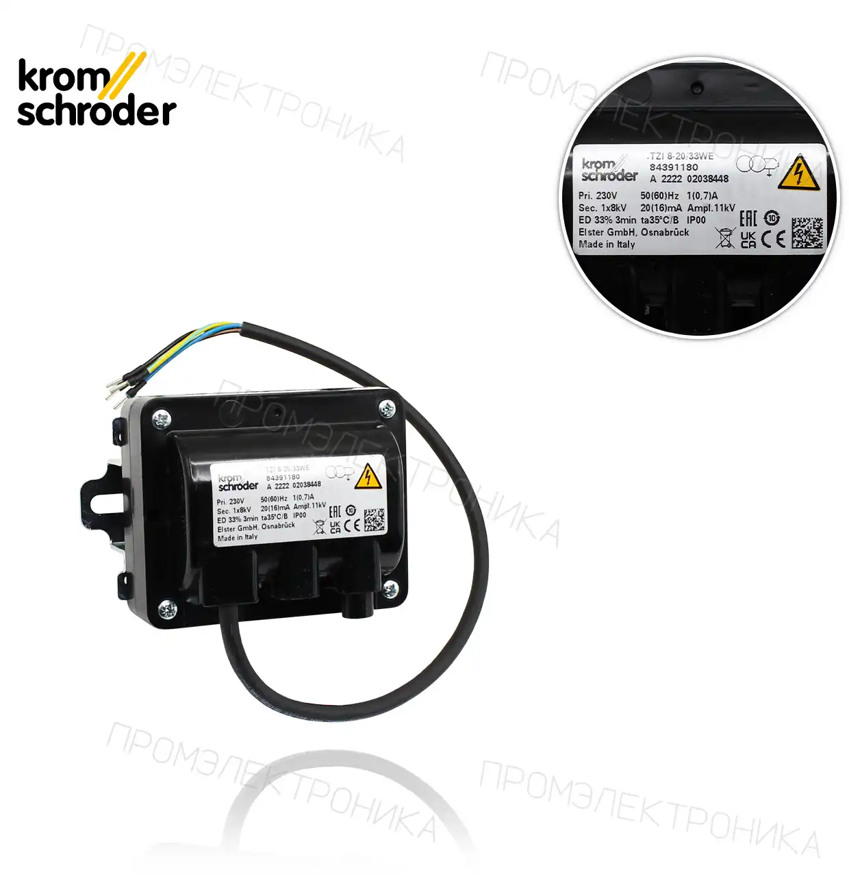 TZI 8-20/33WE 230V 8kV 33% 84391180
