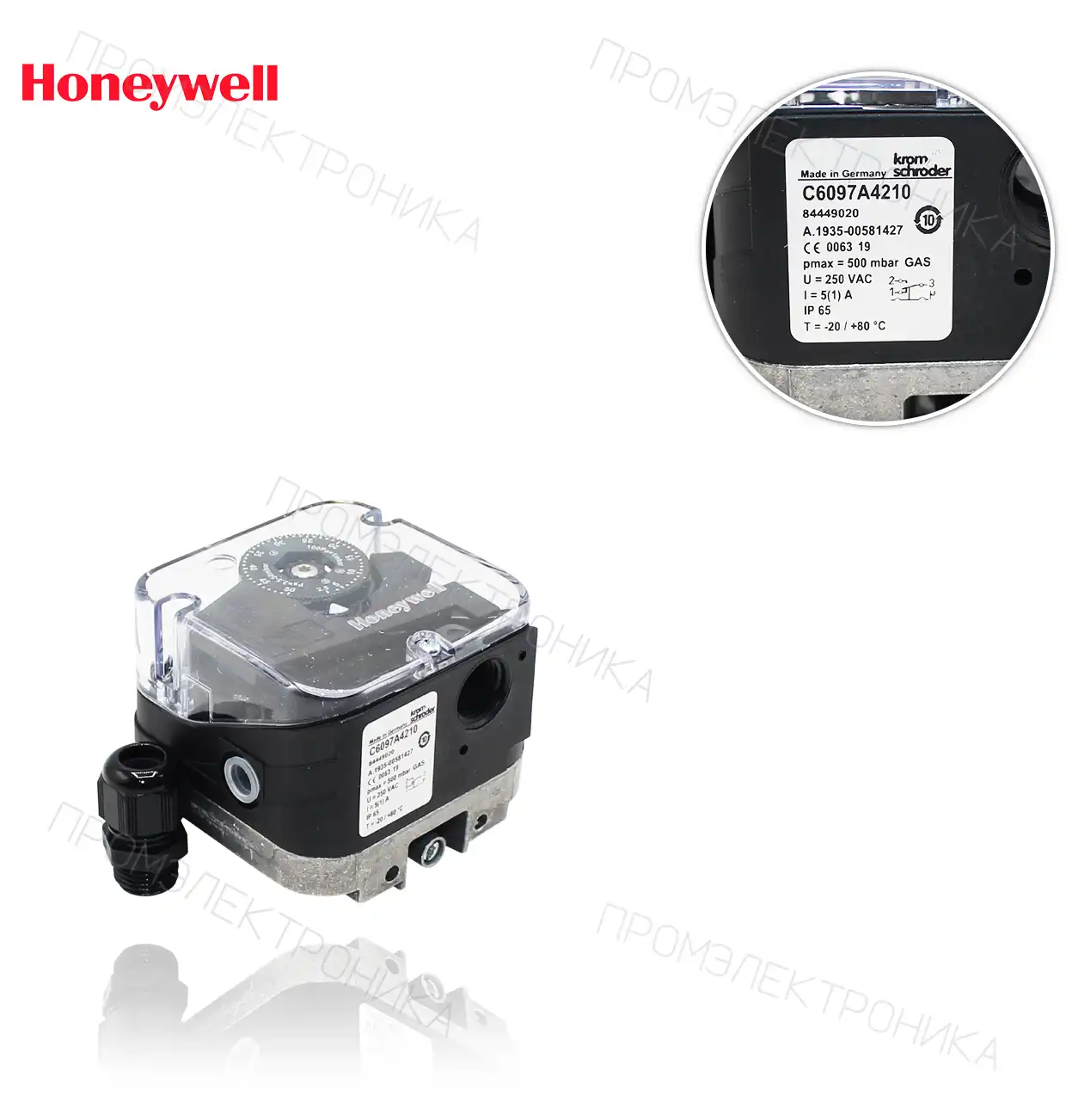 C6097A4210 (2,5-50mbar.) PG11