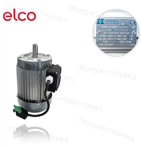 1,5KW 230/400V D19+штекер VL5.950 DP 13009654
