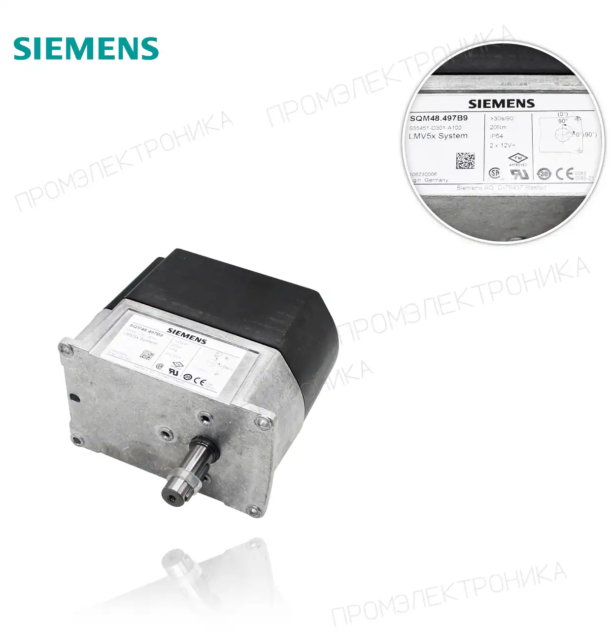 SQM 48.497 B9 20Nm 24V L&GSERVOMOTOR